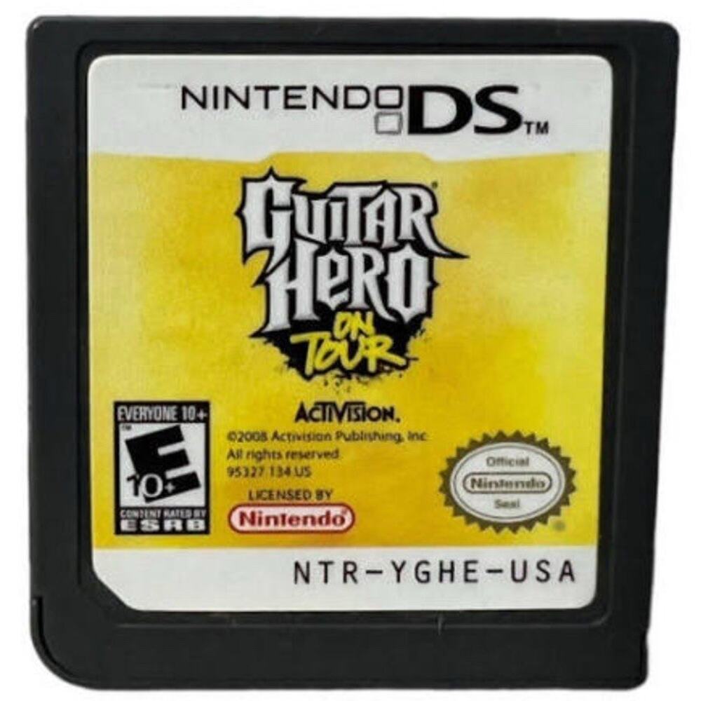 Guitar Hero: On Tour (Nintendo DS, 2008) Cartridge Only Tested and Working